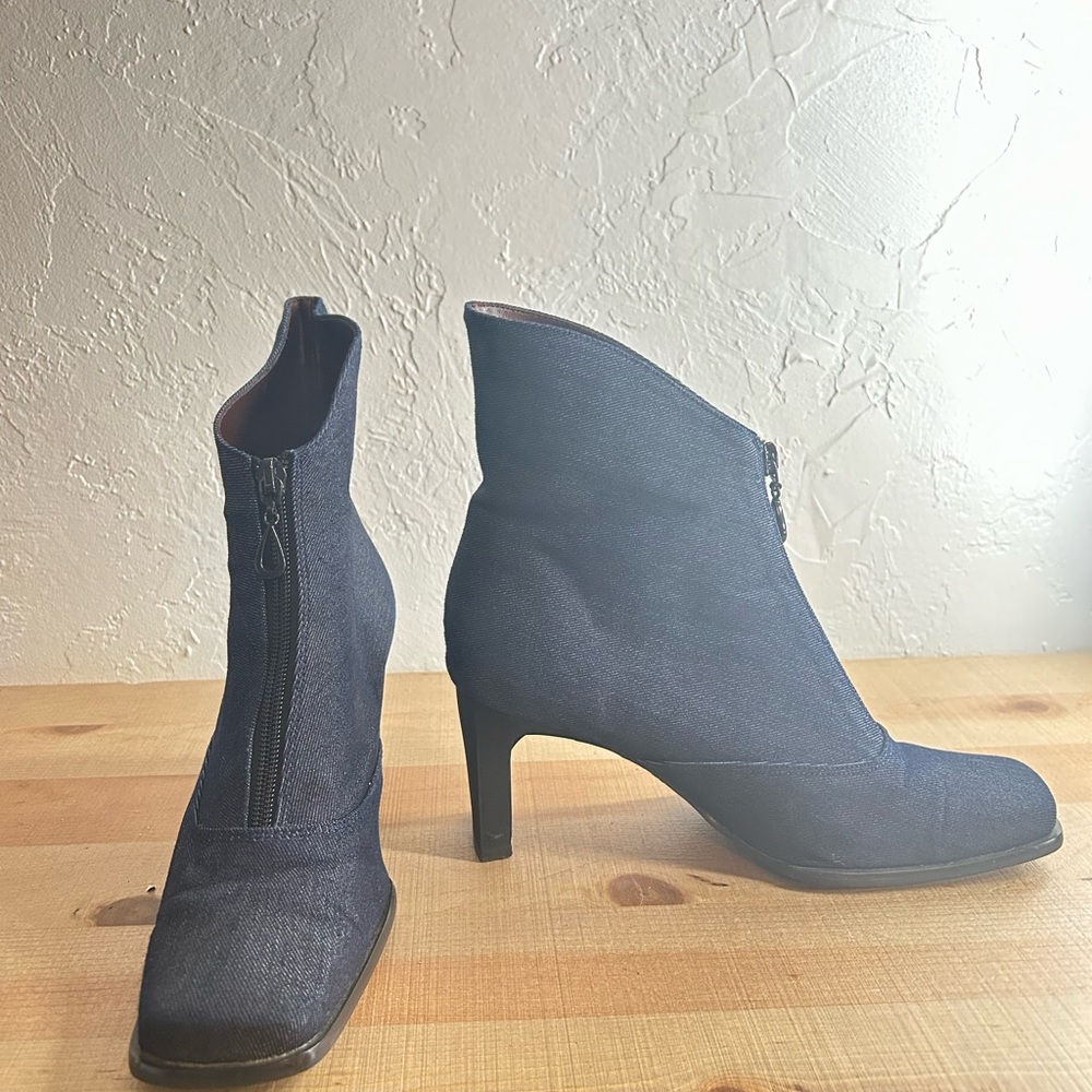 Women's Blue Ankle Boots